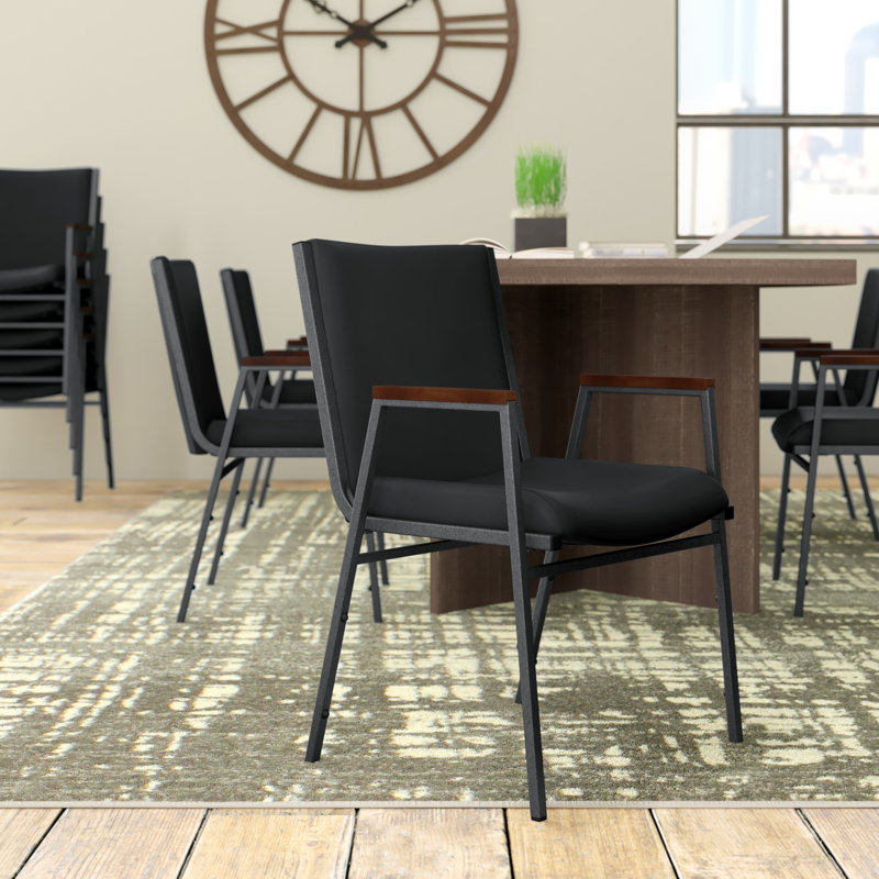 Brayden Studio Dewalt Heavy Duty Fabric Stackable Chair | Wayfair